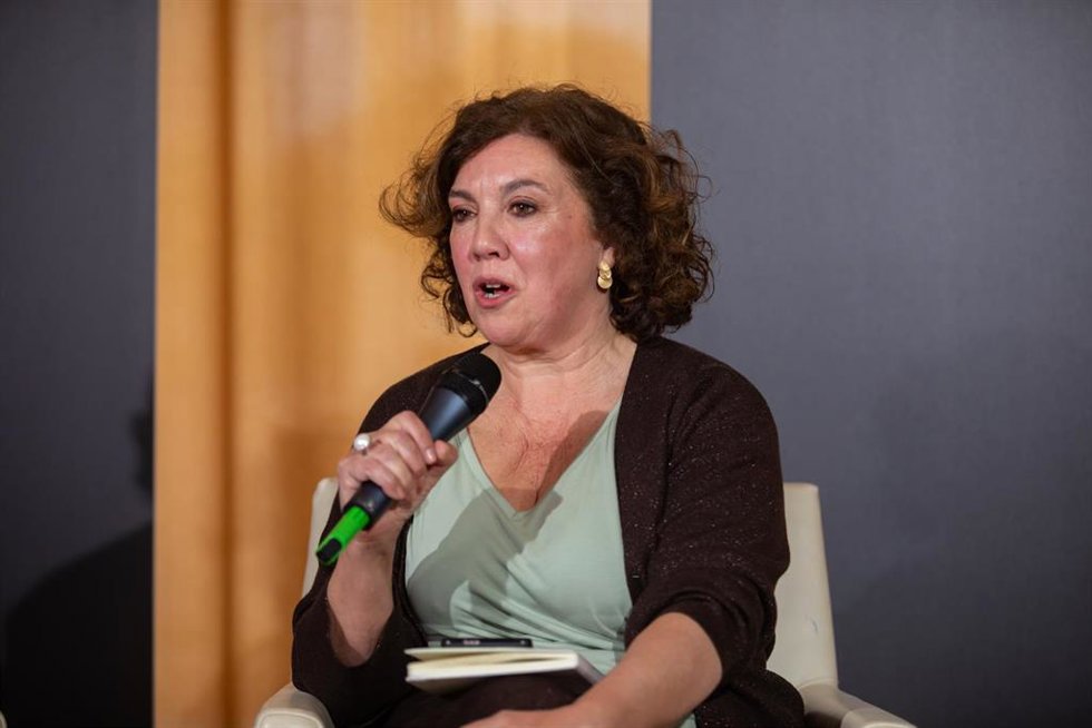 Archivo - La directora BCN Film Festival, Contxita Casanovas, durante una rueda de prensa previa a la celebración de la gala de entrega de los 67 Premios RNE de Cinematografía, a 25 de abril de 2023, en el Hotel Arts, en Barcelona, Cataluña (España). 