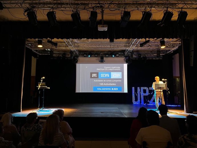 Fin de curso de la Universidad Popular de Zaragoza.