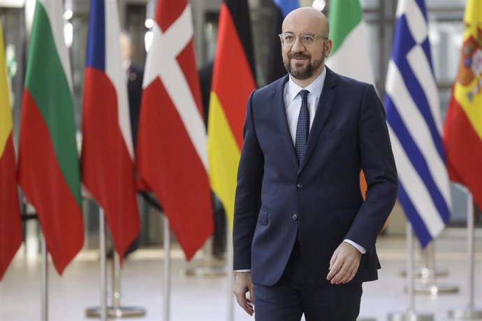 Archivo - 12 December 2019, Belgium, Brussels: European Council President Charles Michel arrives to attend the first day of the EU Summit. Photo: Thierry Roge/BELGA/dpa