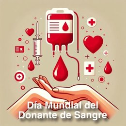 Gráfico correspondiente al Día Mundial del Donante de Sangre