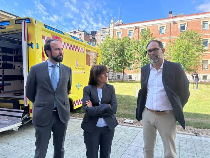 Presentación de las ambulancias