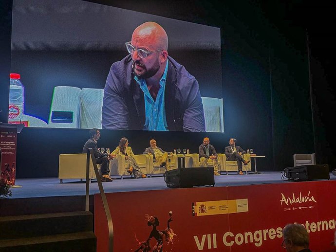 Germán Beardo en el Congreso de Calidad y Sostenibilidad Turística en Jerez.