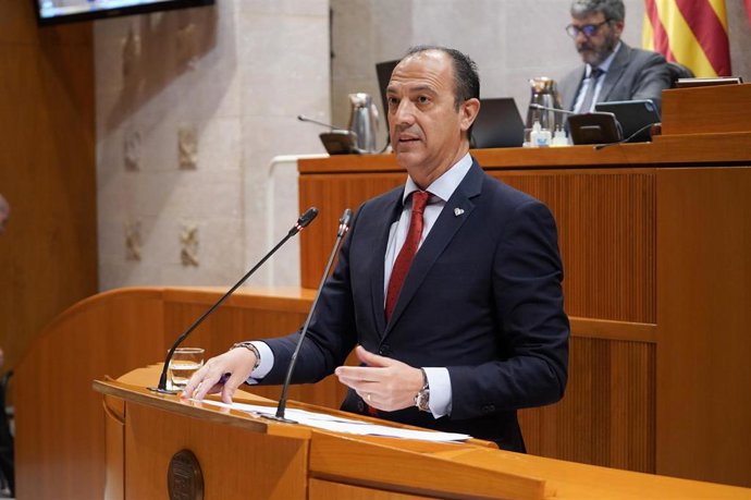 El consejero de Sanidad del Gobierno de Aragón, José Luis Bancalero.