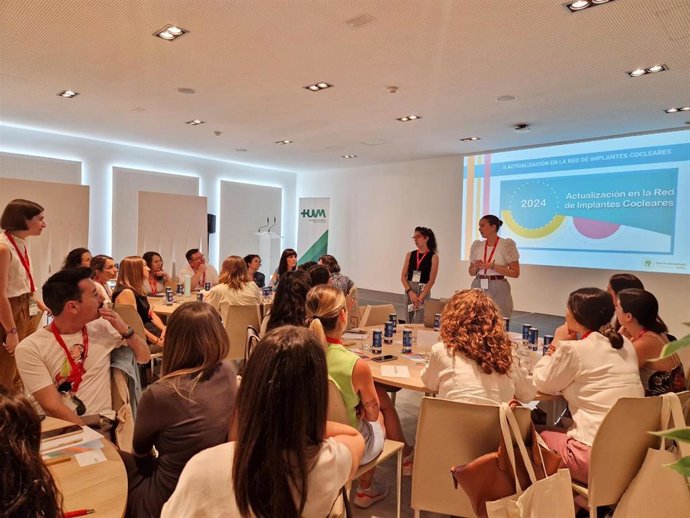 Reunión anual de la Red de Implantes Cocleares en el Hospital Universitario Virgen Macarena (Sevilla).