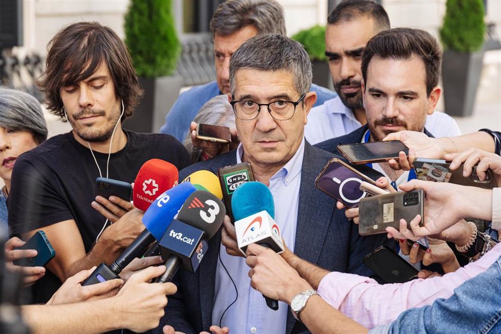 Archivo - El portavoz del PSOE en el Congreso, Patxi López.