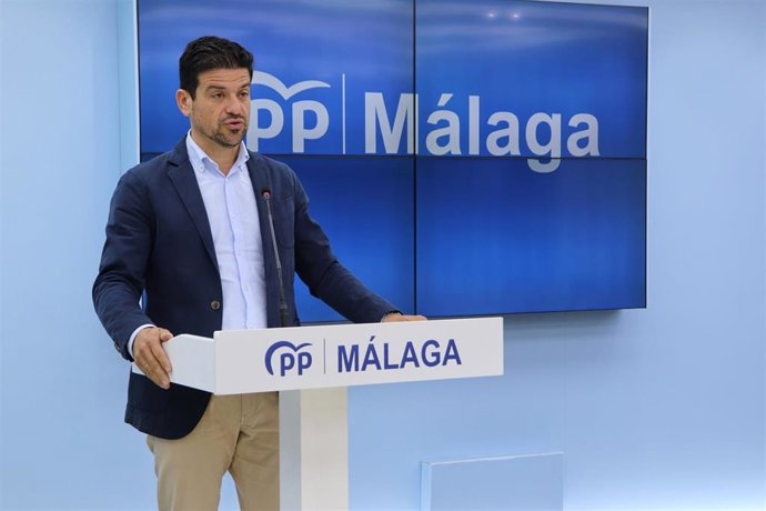 Archivo - El coordinador general del PP de Málaga, Cristóbal Ortega.