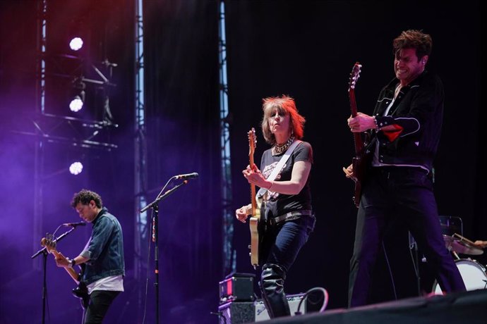 Archivo - El grupo The Pretenders  en el Azkena Rock Festival 2023.