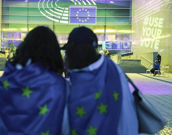 Noche electoral durante las elecciones al Parlamento Europeo 2024