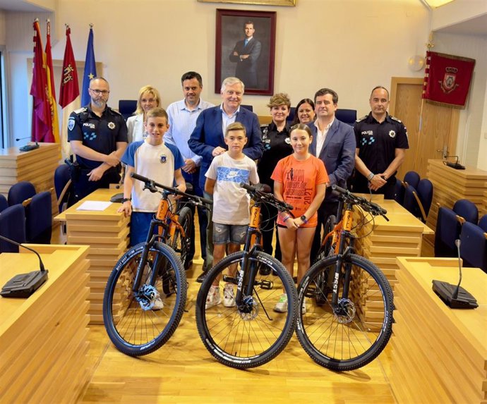 Escolares de Ciudad Real aprenden normas de circulación.