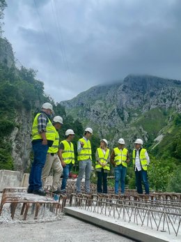 Obras Desfiladero de la Hermida