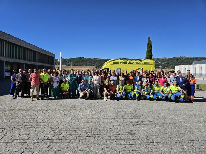 La Unidad Medicalizada de Emergencias 112 de Cáceres celebra sus 25 años con un acto institucional
