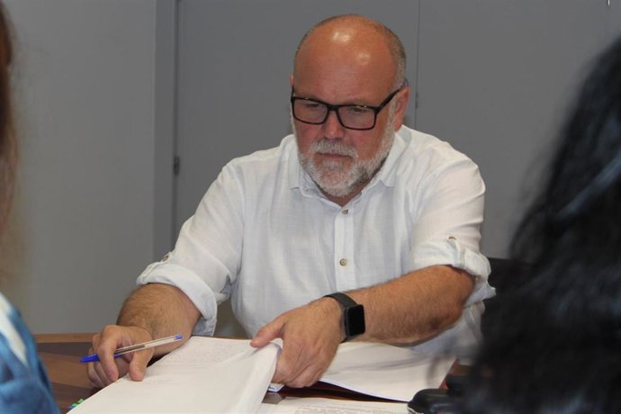 El concejal de Izquierda Unida-Podemos en el Ayuntamiento de Toledo, Txema Fernández.