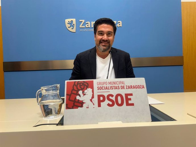 El concejal del PSOE en el Ayuntamiento de Zaragoza Horacio Royo.