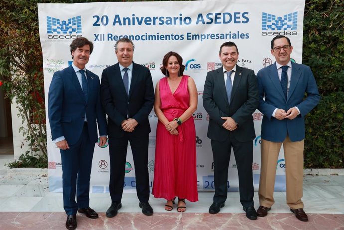 Acto del 20 aniversario de la la Asociación Empresarial de Espartinas (Asedes).