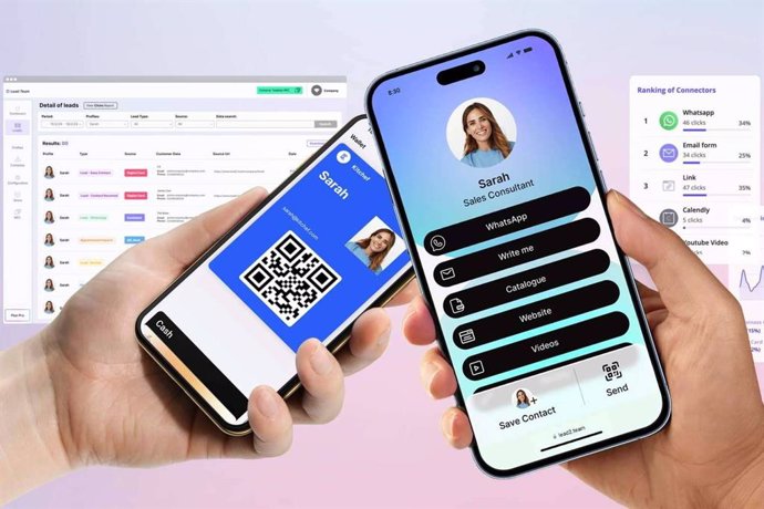 Lead2Team, la tarjeta digital de visita más innovadora y eficiente para equipos de ventas