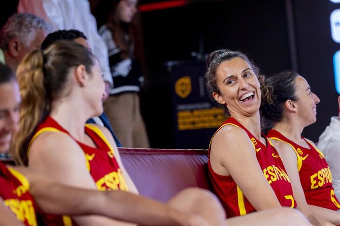 La jugadora de baloncesto Alba Torrens, una de las capitanas de la selección española.