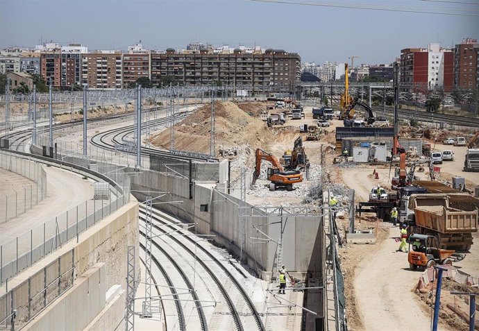 Obras del Canal de Acceso de València