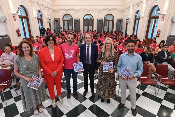 Acto 'Dona médula y sangre y serás mi héroe' celebrado en Granada.
