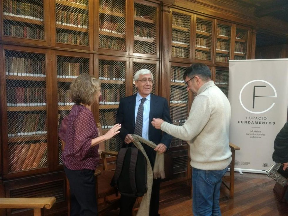 Archivo - El expresidente del Tribunal Constitucional y catedrático emérito de Derecho Constitucional de la Universidad Autónoma de Madrid, Pedro Cruz Villalón