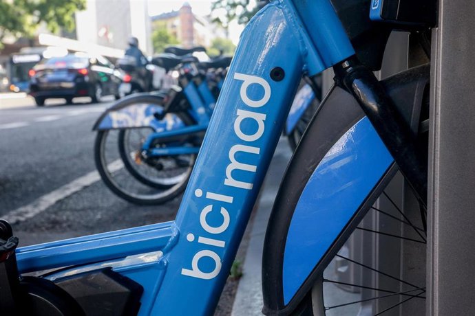 El servicio municipal de bicicletas en Madrid, Bicimad.