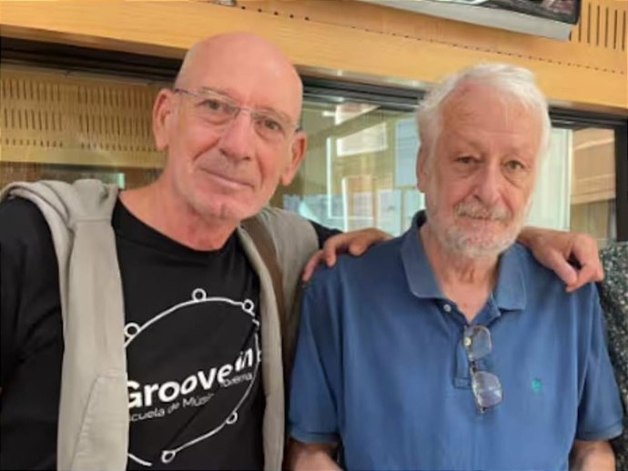 Sebastián Mondéjar junto a Manuel Muñoz Zielinski