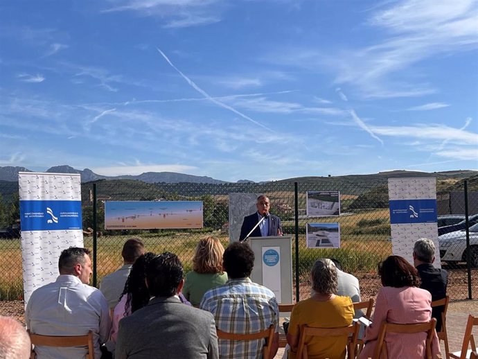 Acto de inauguración de las depuradoras de Espronceda, Ázqueta y Labeaga