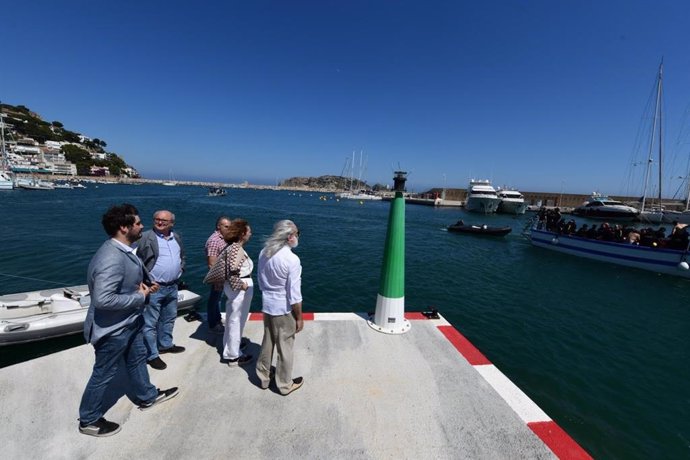 Punt d'evacuació per a emergències del Port de l'Estartit (Girona) 