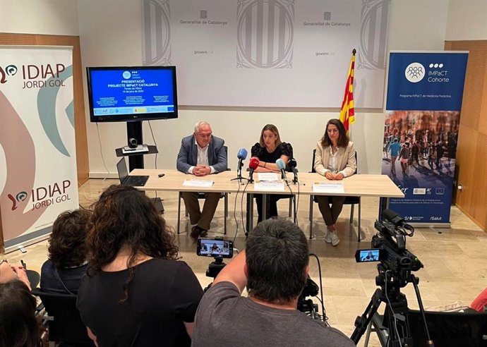 Rueda de prensa sobre el inicio del macroestudio Cohorte IMPaCT en las Terres de l'Ebre (Tarragona)