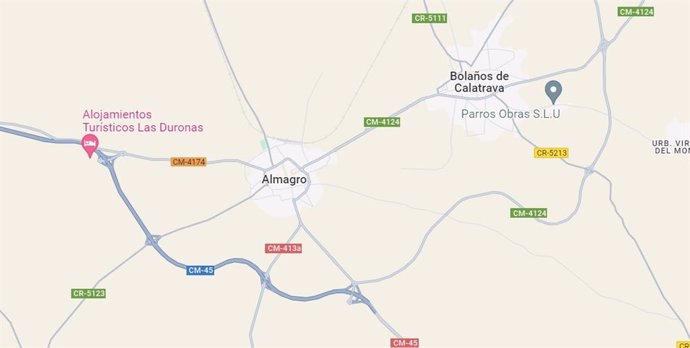 Archivo - Imagen de Almagro en Google Maps.