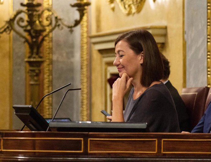 La presidenta del Congreso, Francina Armengol, en el Congreso de los Diputados, a 12 de junio de 2024, en Madrid (España). 