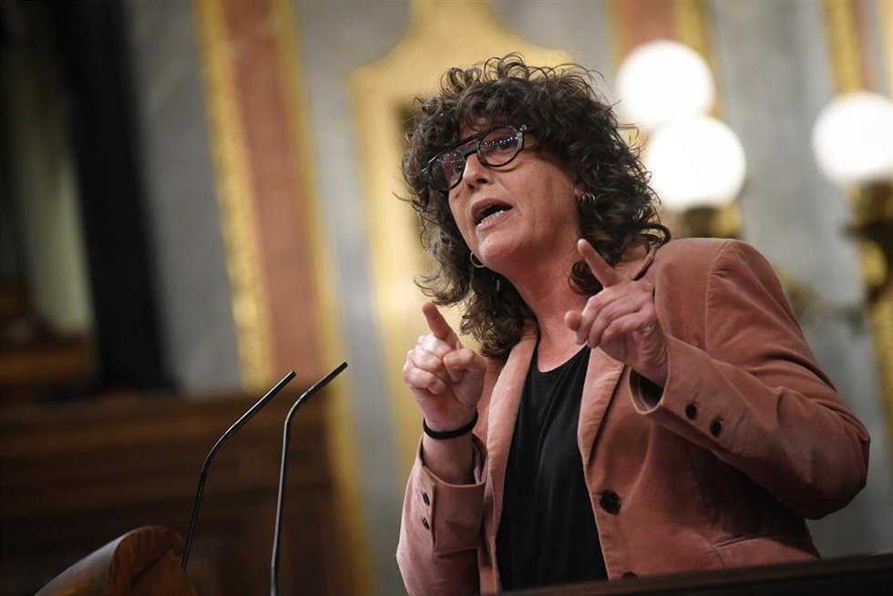 Archivo - La diputada de ERC Teresa Jord.