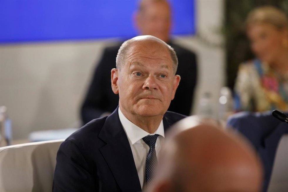 El canciller de Alemania, Olaf Scholz