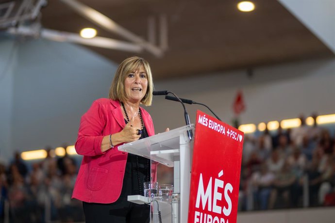 L'alcaldessa de l'Hospitalet de Llobregat, Núria Marín