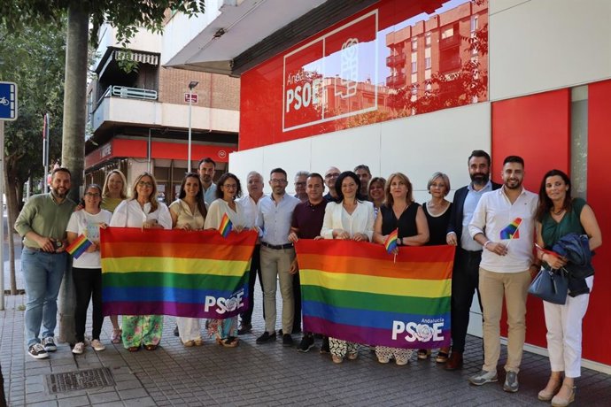 El PSOE provincial anima a los cordobeses a participar de modo activo en los actos Orgullo 'Lgtbi' 2024.
