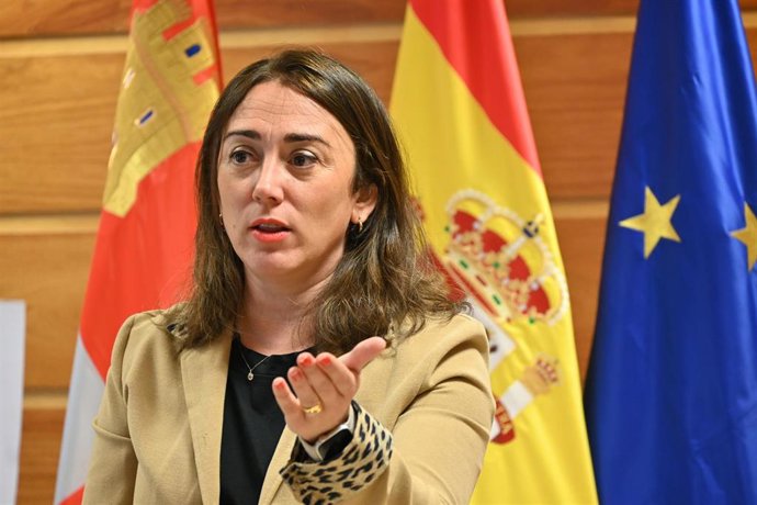Archivo - La consejera de Movilidad y Transformación Digital de Castilla y León, María González Corral.