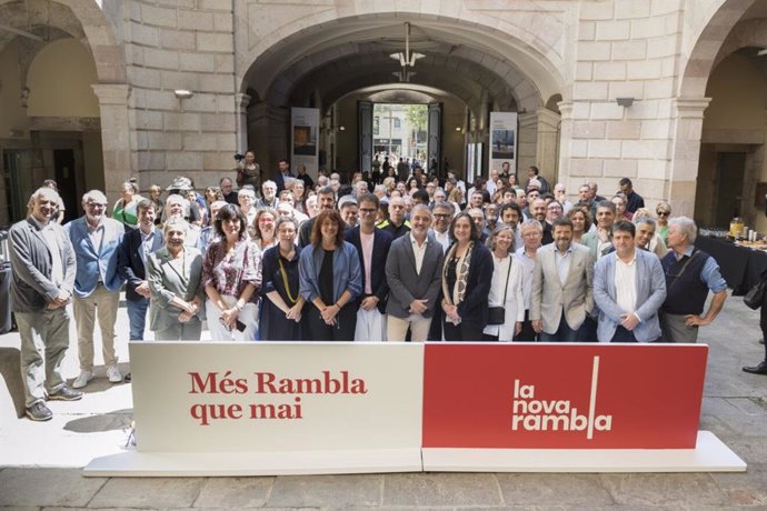 Inauguració de l'"Espai Rambla", un punt per informar sobre la transformació urbanística de la Rambla