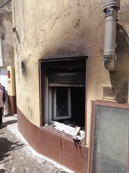 Vivienda del incendio