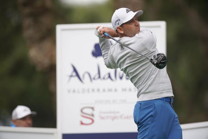 Archivo - El golfista español Sergio García durante una competición
