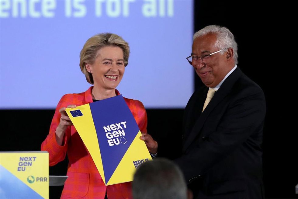 Archivo - Ursula von der Leyen y António Costa 