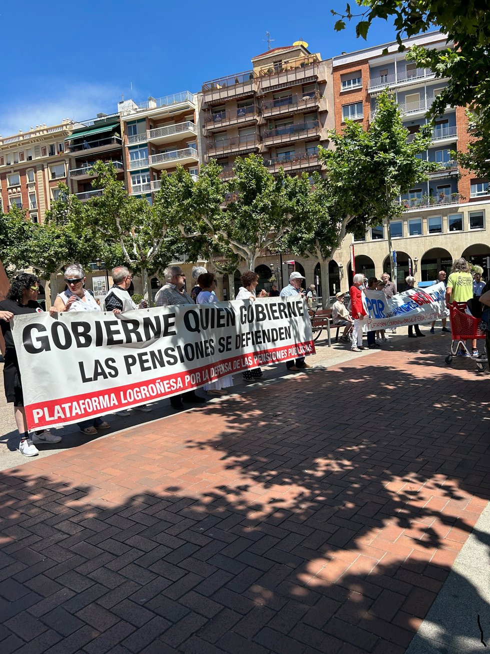 Concentración de la Plataforma en Defensa de las Pensiones