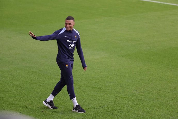 El futbolista francés Kylian Mbappé