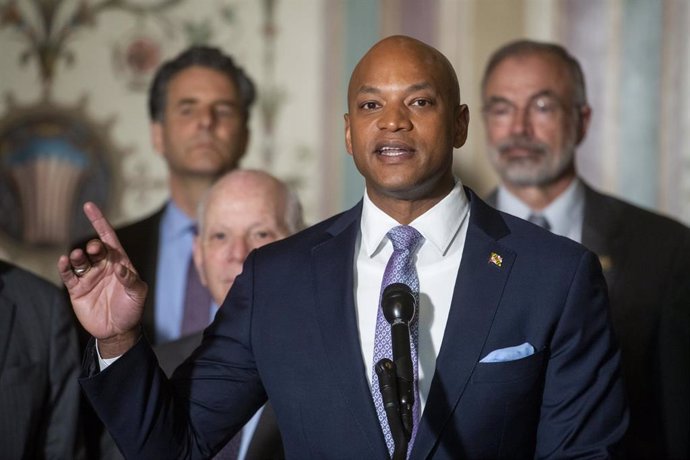 Archivo - Imagen de archivo del gobernador de Maryland (EEUU), Wes Moore