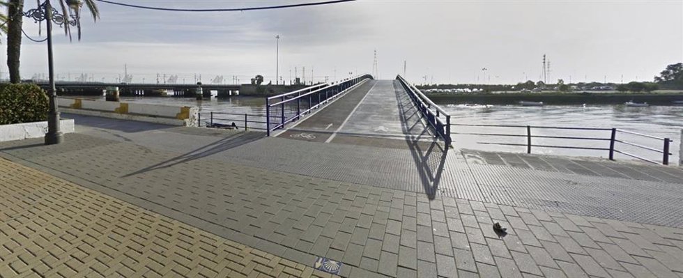 Proyecto del puente para unir Valdelagraa con el centro de El Puerto.
