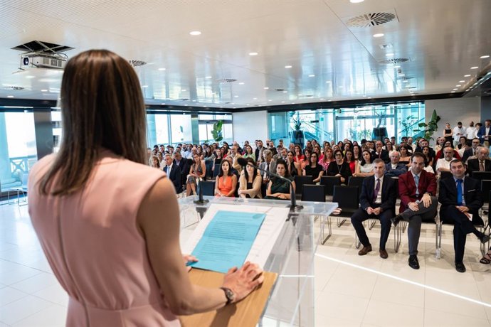 Presidenta i públic en el 25 aniversari