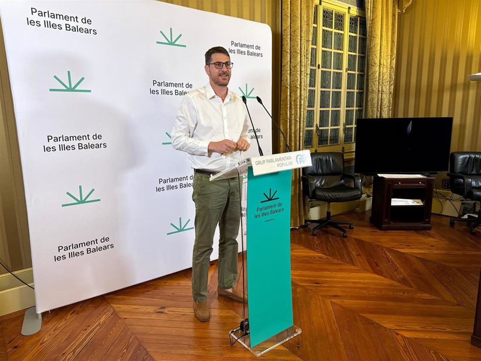 El portavoz del PP en el Parlament, Sebasti Sagreras.