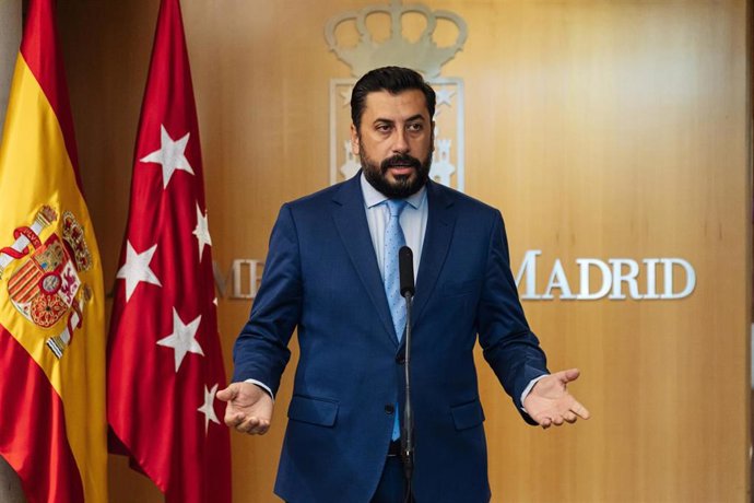 El portavoz del Partido Popular en la Asamblea de Madrid, Carlos Díaz-Pache.