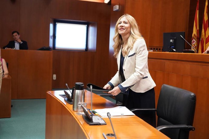 La vicepresidenta segunda del Gobierno de Aragón, Mar Vaquero.