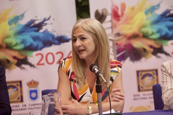 La consejera de Desarrollo Educativo y Formación Profesional de la Junta de Andalucía, Patricia del Pozo, durante el curso de verano de la Olavide 'Los retos de la sociedad española ante los desafíos de la agenda social y económica'.