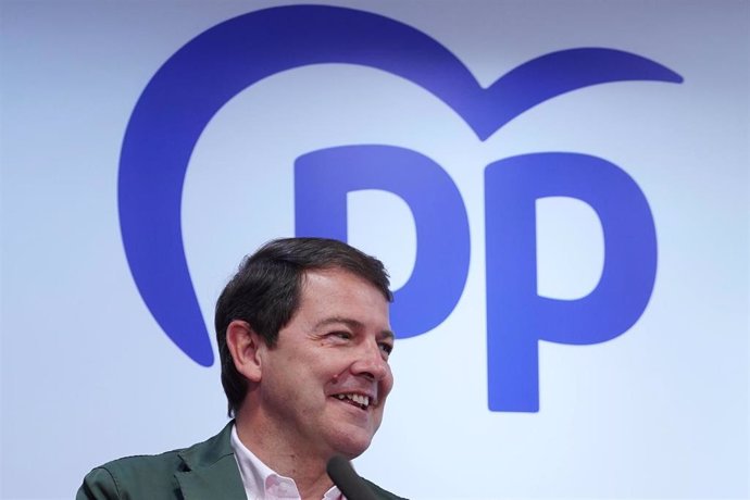 El presidente del PP de Castilla y León, Alfonso Fernández Mañueco