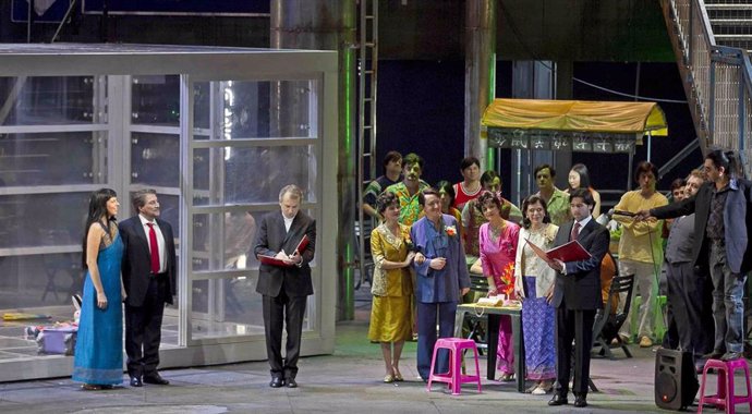 Escena de la ópera 'Madama Butterfly'